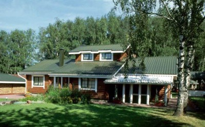 Баня на дровах Береста