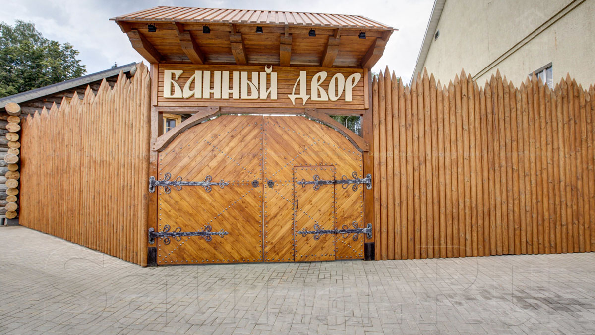 Банный двор Голицын клуб
