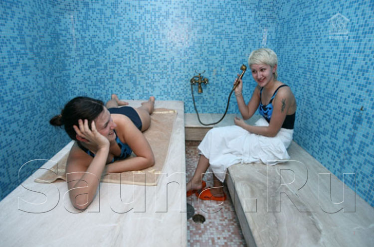 Сауна в бассейне Атлант
