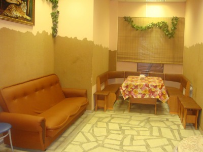 Сауна жара.