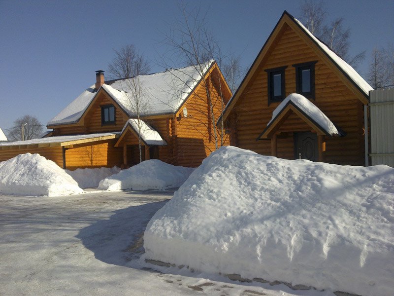 Баня на дровах в Звенигороде