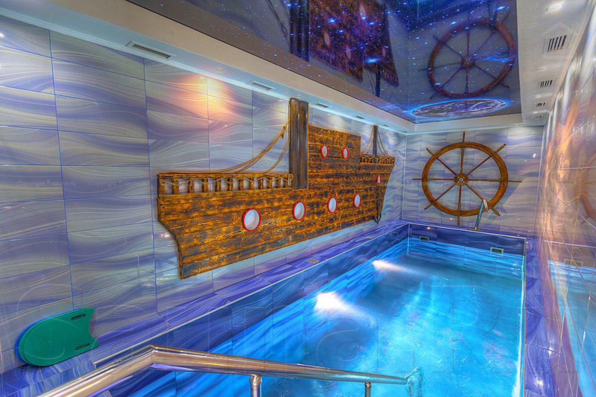 Сауна на Петровско-Разумовской, зал «New! Морской зал» — фото 10