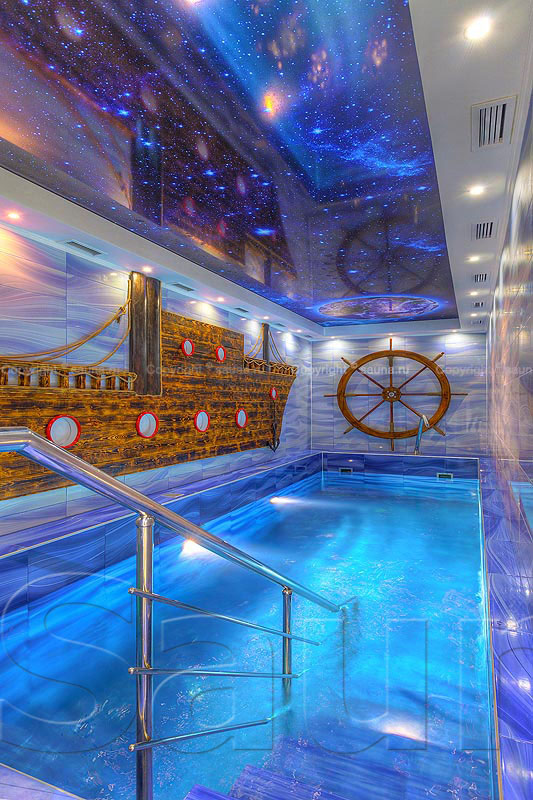 Сауна на Петровско-Разумовской, зал «New! Морской зал» — фото 9
