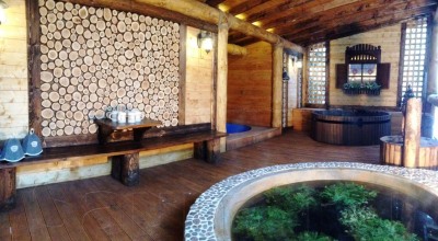 Баня на дровах Береста