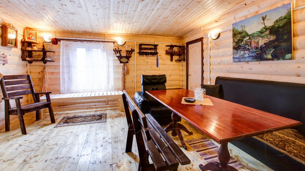 Русская баня на дровах