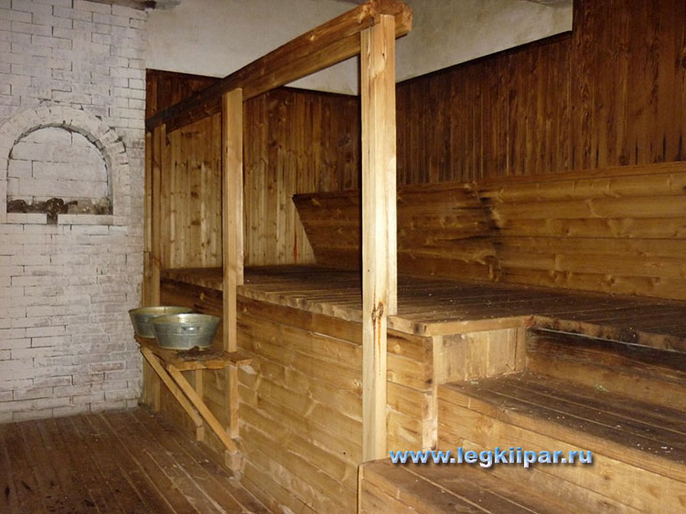 Мужская баня Люкс