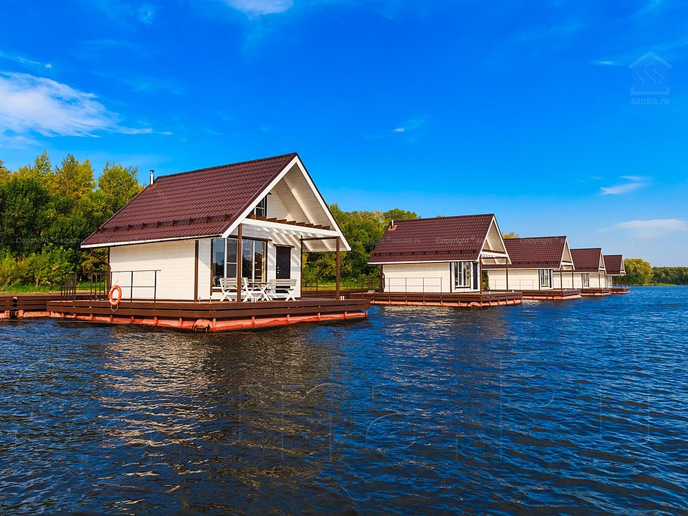 Банный комплекс на воде Ласточка