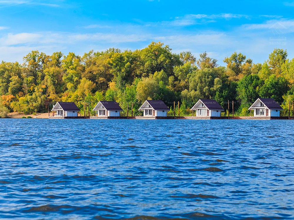 Банный комплекс на воде Ласточка