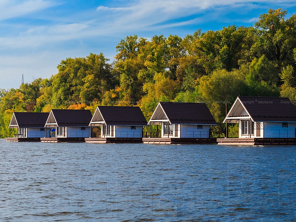 Банный комплекс на воде Ласточка