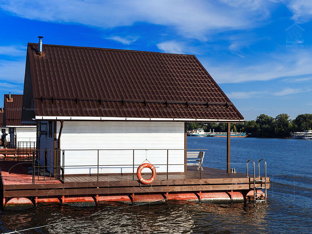 Банный комплекс на воде Ласточка