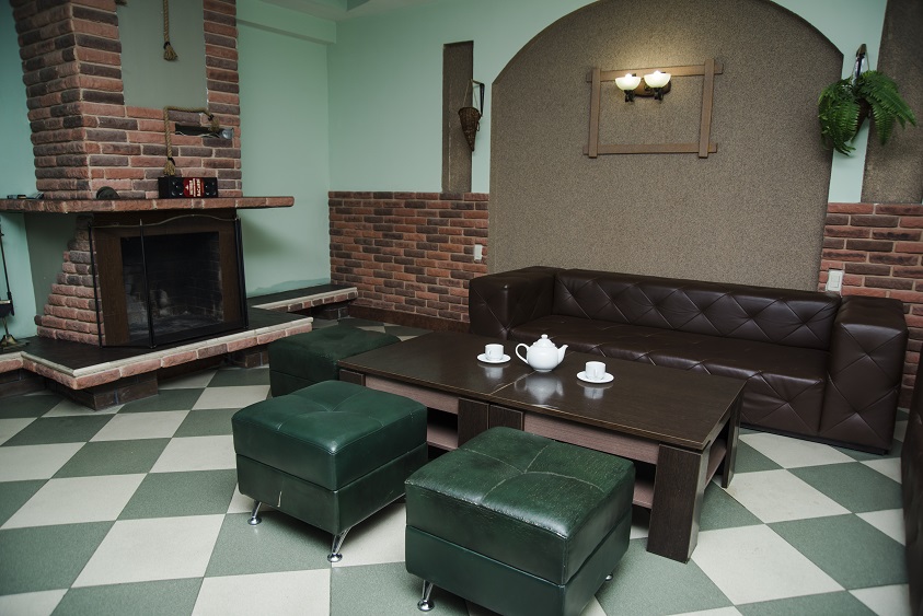 Сауна с летней беседкой