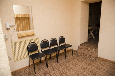 Сауна с летней беседкой