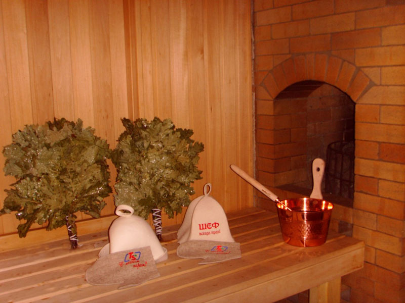 Сауна в отеле Транзит
