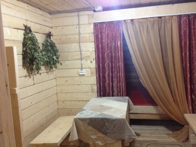 Русская баня в парке \"Чистый берег\"